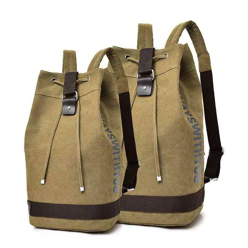 Men'S Fashion Bag - 2026 Canvas backpack with dual shoulder