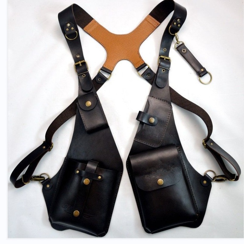 Crossbody Bag Men - European Style Leather Crossbody Bag Square