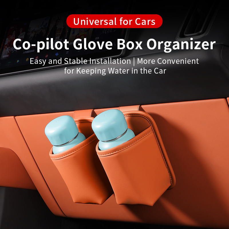Driving Gloves Leather - Car Glove Box Hanging Storage Organizer