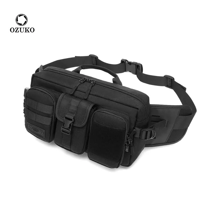 Men'S Fashion Bag - OZUKO Pouch for Man Waterproof Shoulder