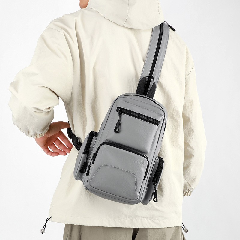 New Men's Chest Bag Casual Fas - Men'S Fashion Bag 评论和价格
