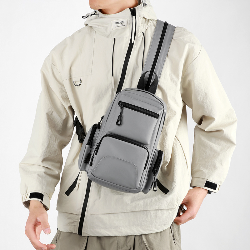New Men's Chest Bag Casual Fas - Men'S Fashion Bag 评论和价格