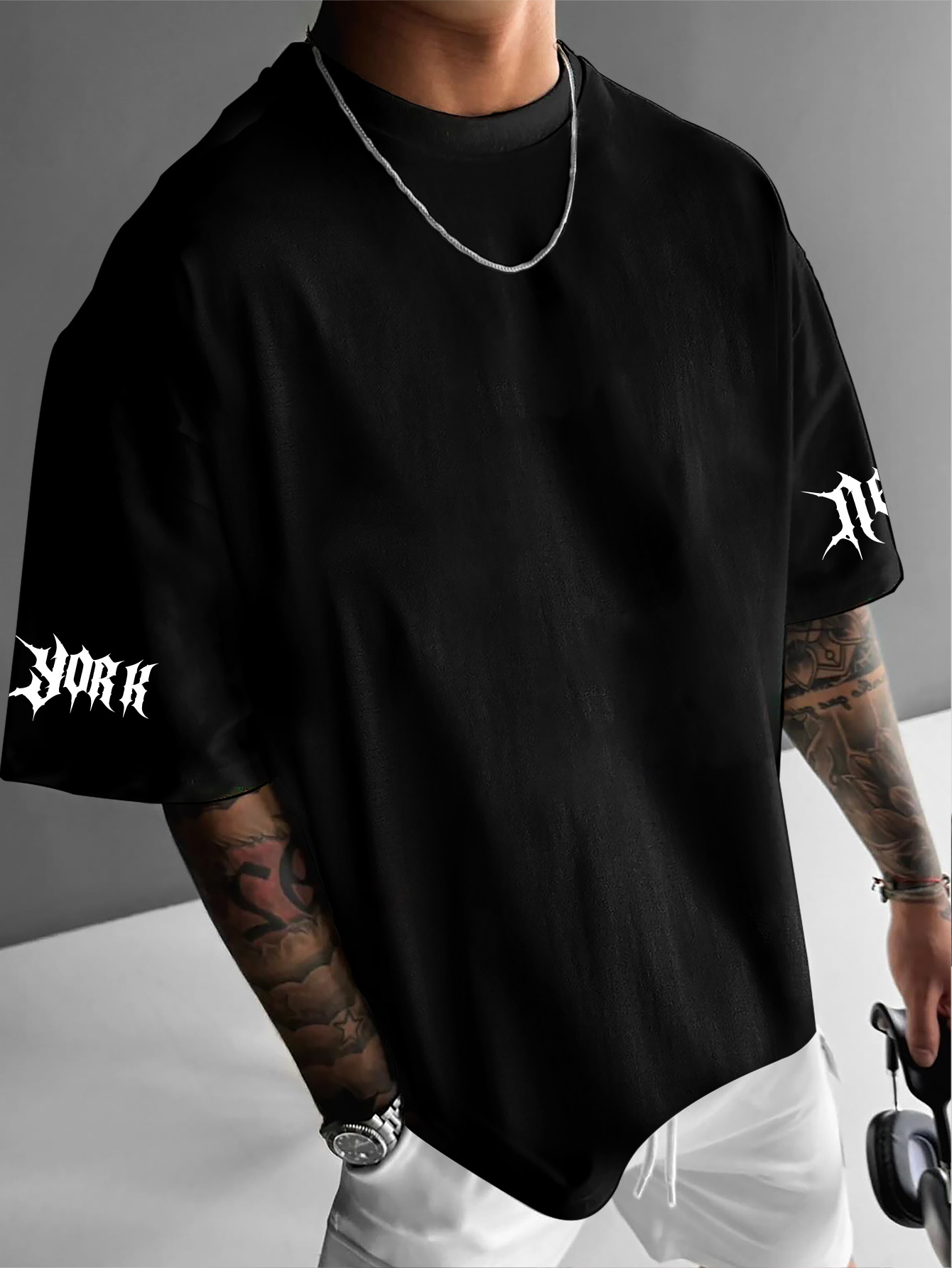 Men's Hip Hop Short Sleeve Tee - Men'S Fashion New York 评论和价格