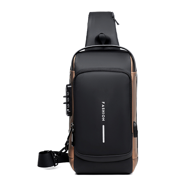 Men Multifunction Anti Theft U - Crossbody Bag Men 评论和价格