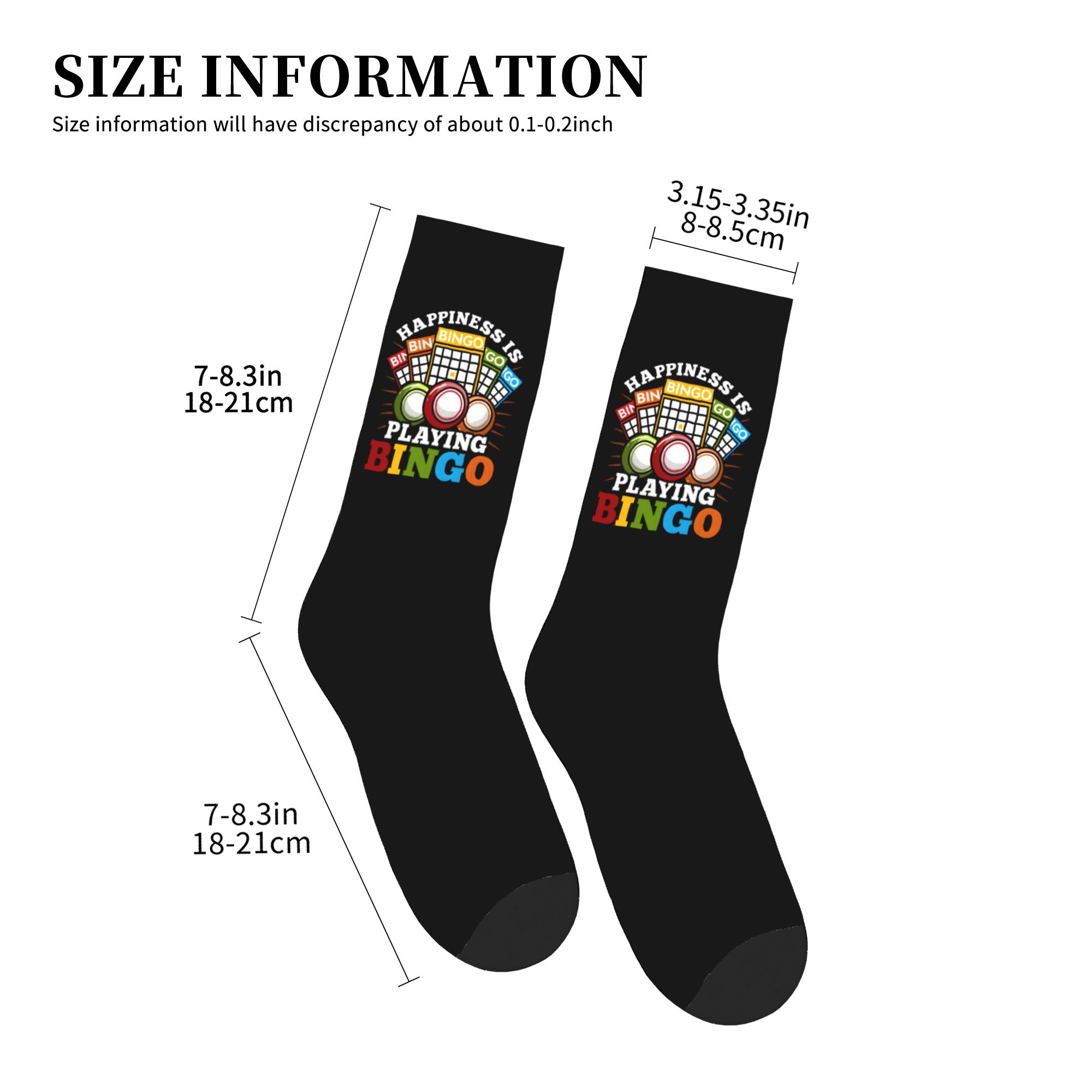 Hot Game Bingo Dress Socks Men - Men'S Fashion Formal 评论和价格