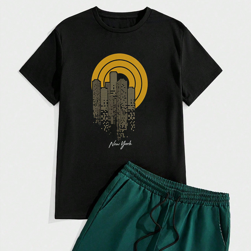 New York City Graphic Motorcyc - Men'S Fashion New York 评论和价格