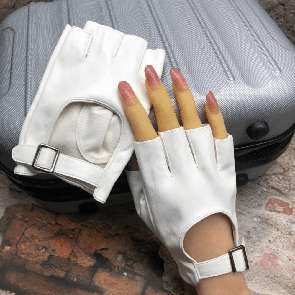 New Fashion Waterproof Fingerl - Driving Gloves Leather 评论和价格