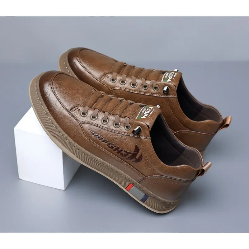 New Designer Cow Leather Sneak - Mens Fashion Zapatos 评论和价格