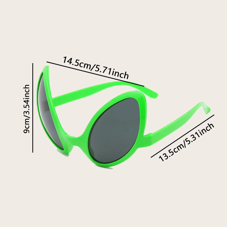 Green Alien Martian Quirky Sun - Men Fashion Rave 评论和价格