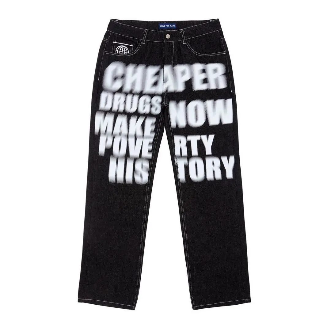 Best Selling blur letter print - Men'S Fashion Nova Jeans 评论和价格