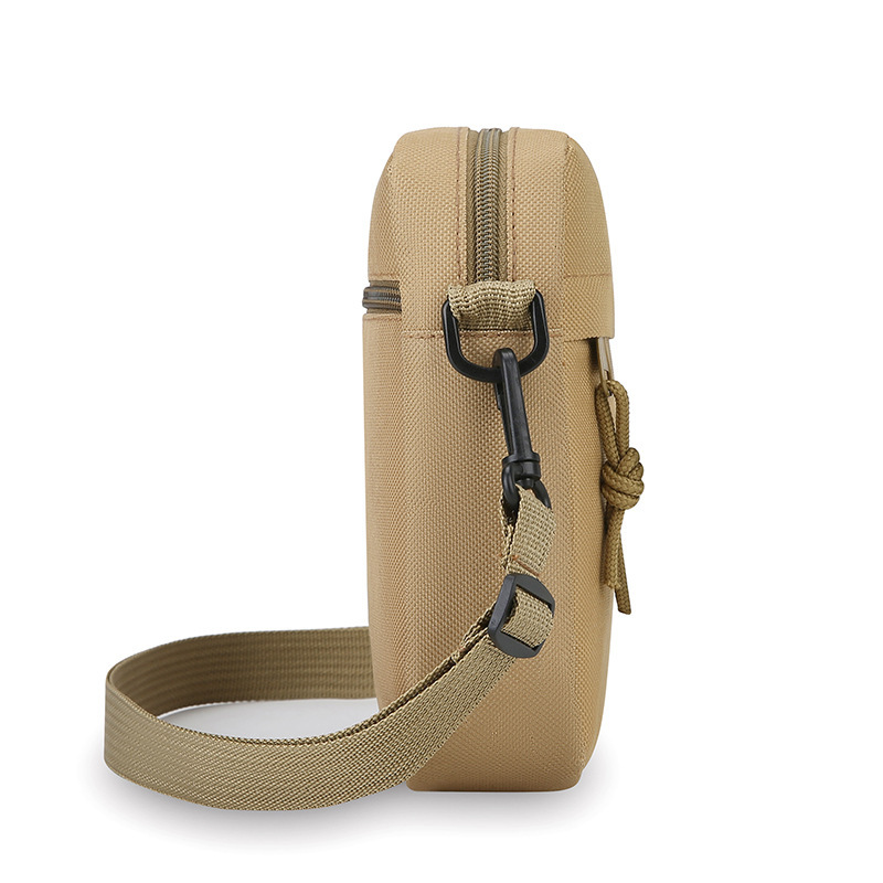 Simple solid color canvas mini - Crossbody Bag Men 评论和价格