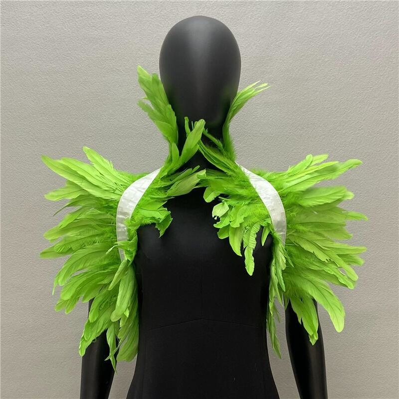 Gothic Women Shawl Natural Fea - Men Fashion Rave 评论和价格