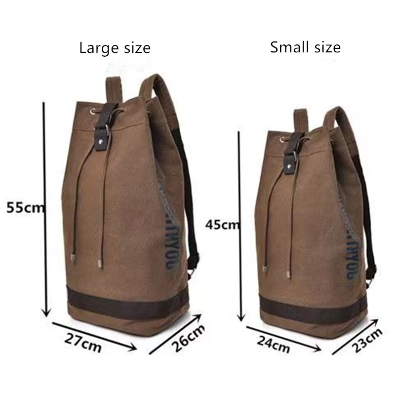 2026 Canvas backpack with dual - Men'S Fashion Bag 评论和价格