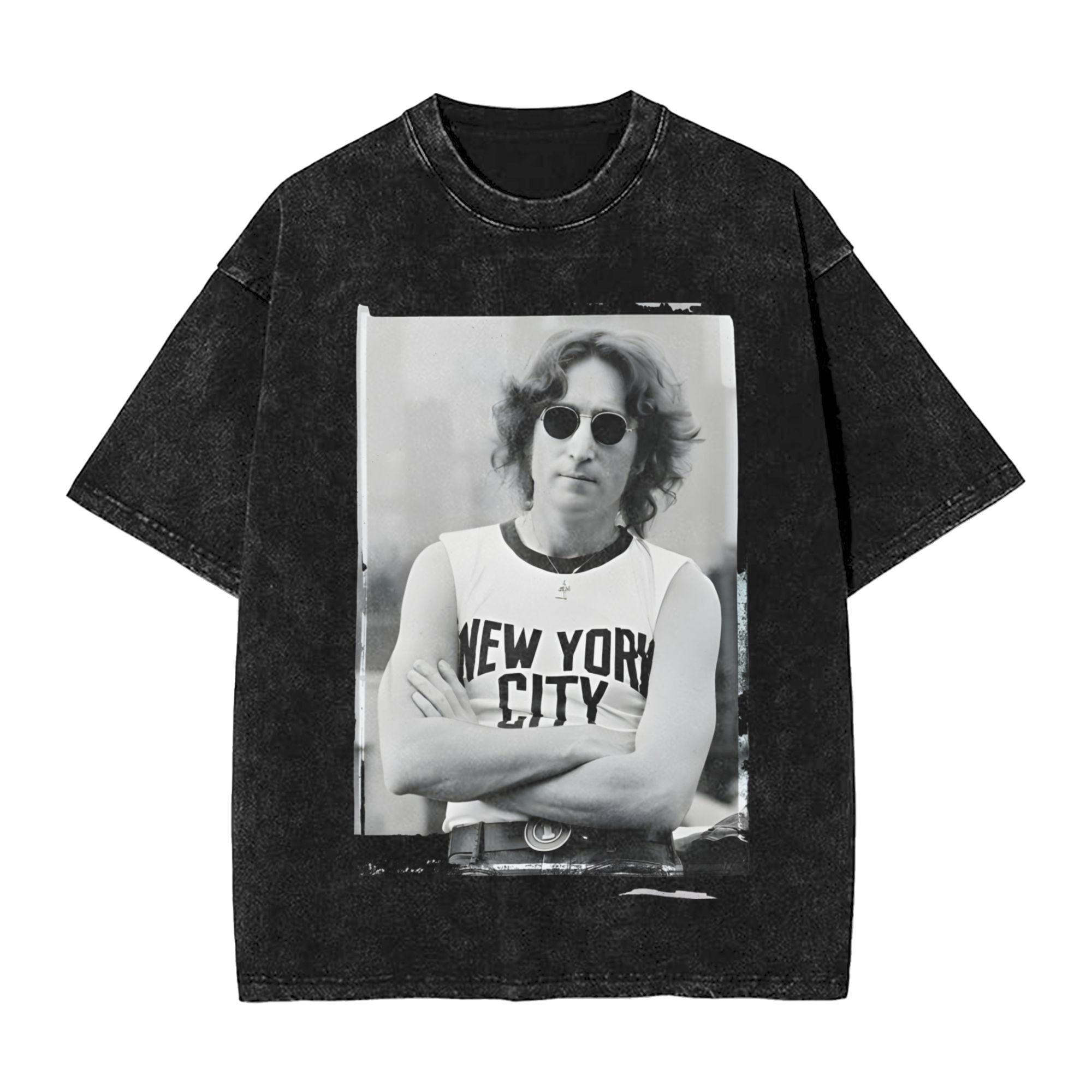 Harajuku Washed Shirt John Len - Men'S Fashion New York 评论和价格