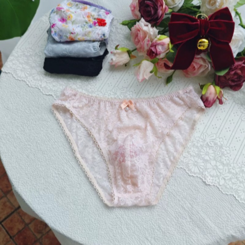 Sheer Sexy Man's Lace Panties  - Men Fashion Rave 评论和价格