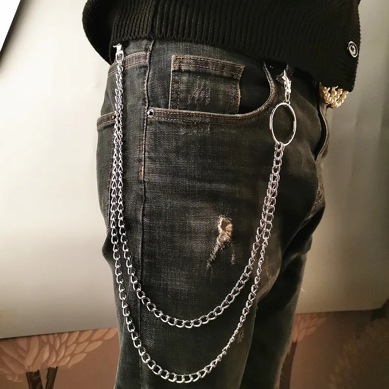 Layer Metal Belt Chain Punk Ho - Men Fashion Rave 评论和价格