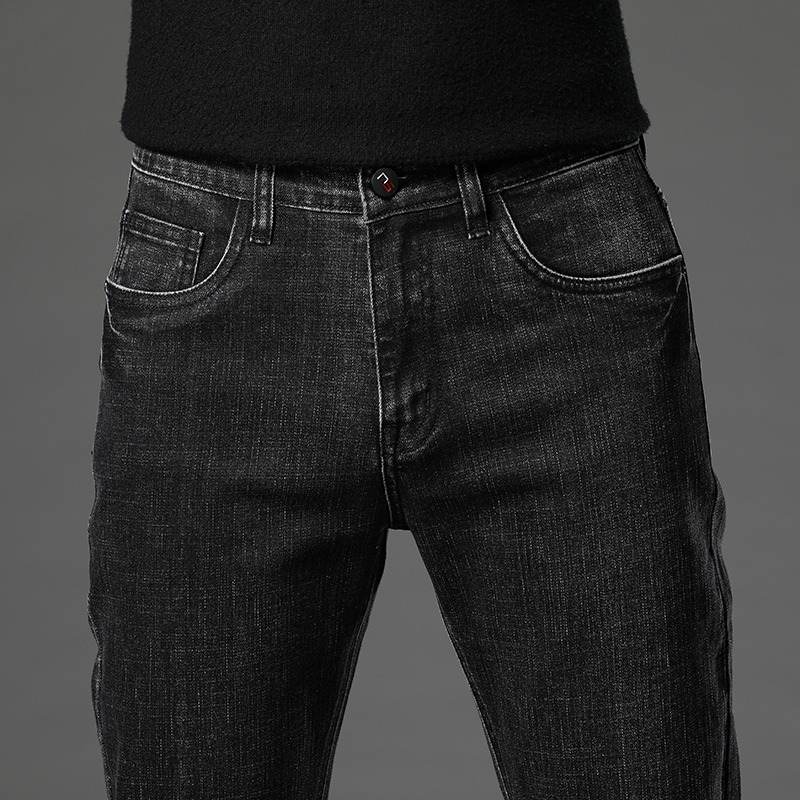 2025 Fall New Men's Cotton Str - Men'S Fashion Nova Jeans 评论和价格