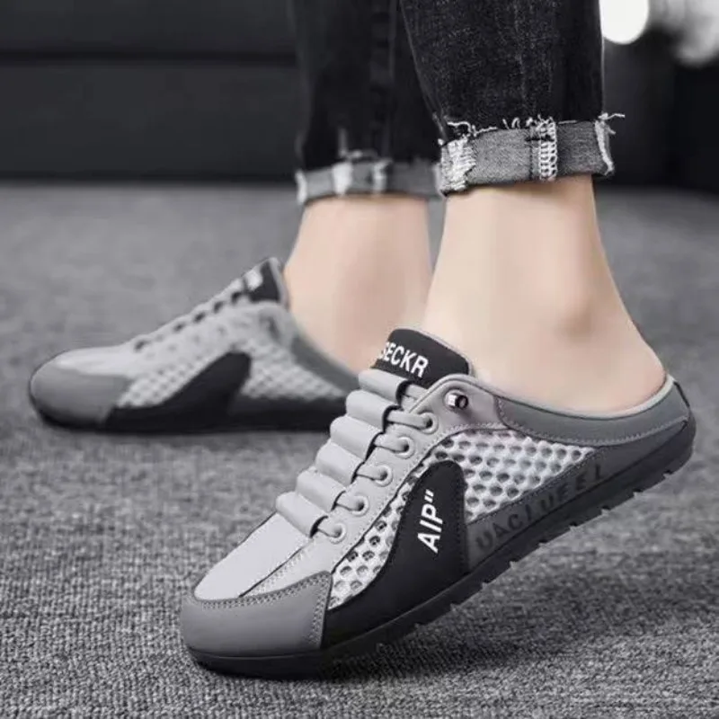 Men's Fashion Soft-soled Half  - Mens Fashion Zapatos 评论和价格