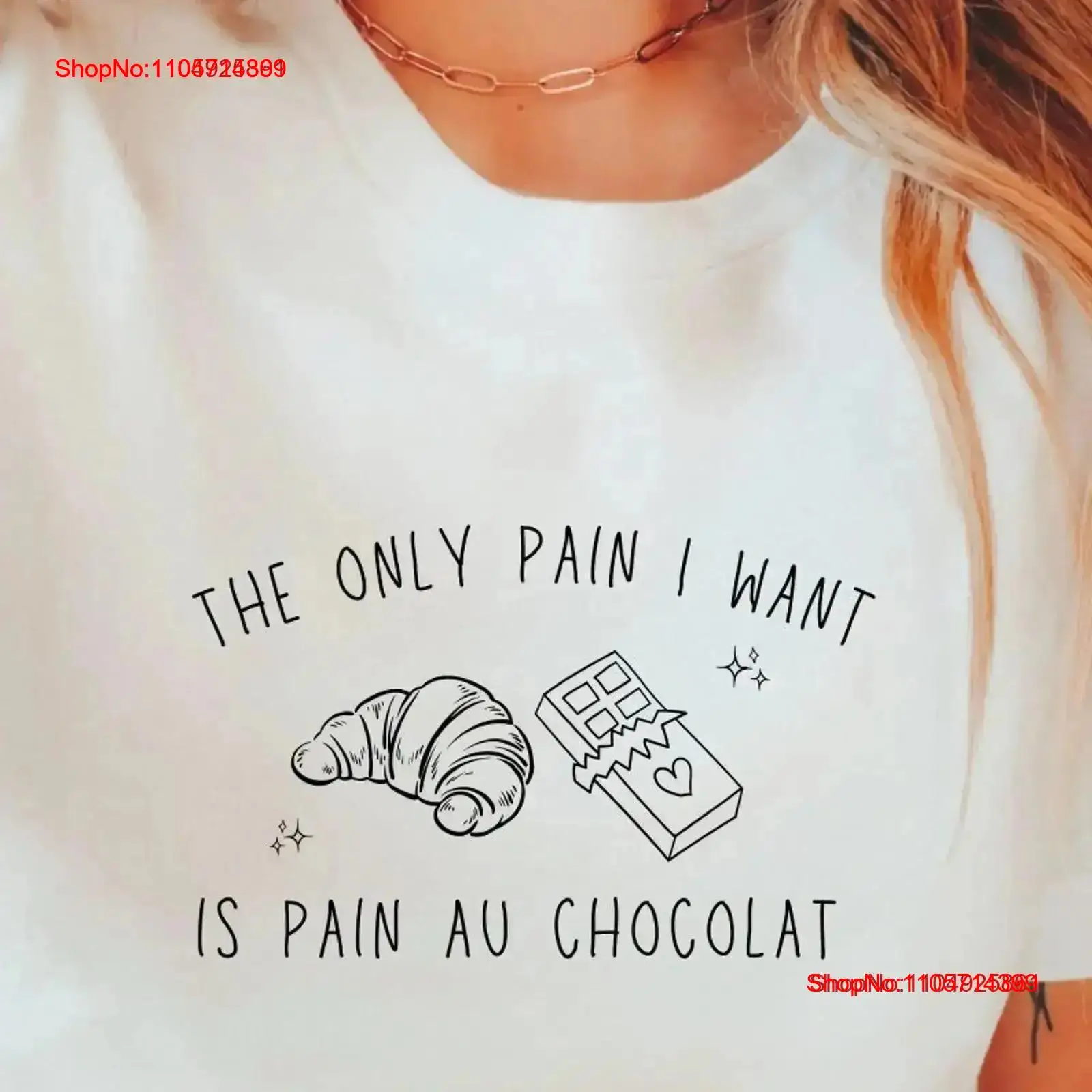 Croissant T shirt the only pai - Men Fashion Pinterest 评论和价格