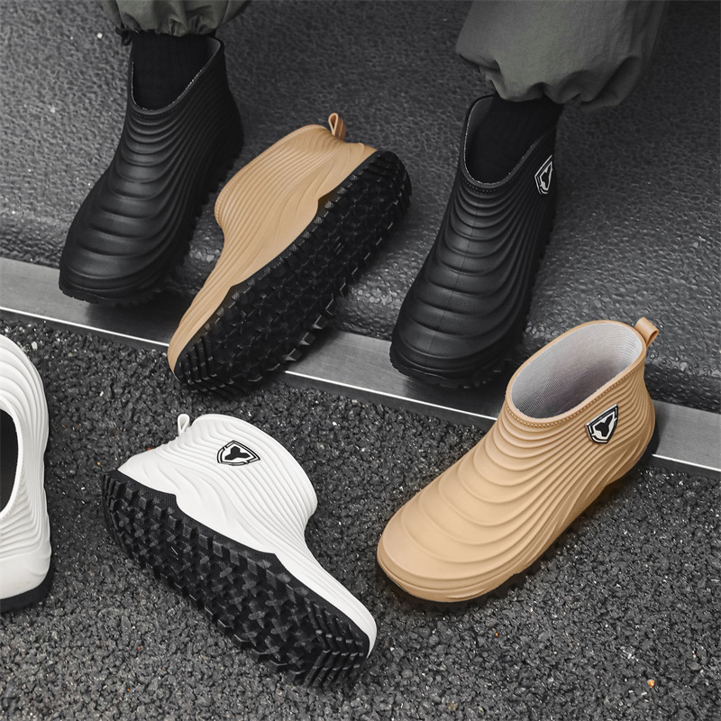 Men's Rain Shoes Fashion Water - Mens Fashion Zapatos 评论和价格