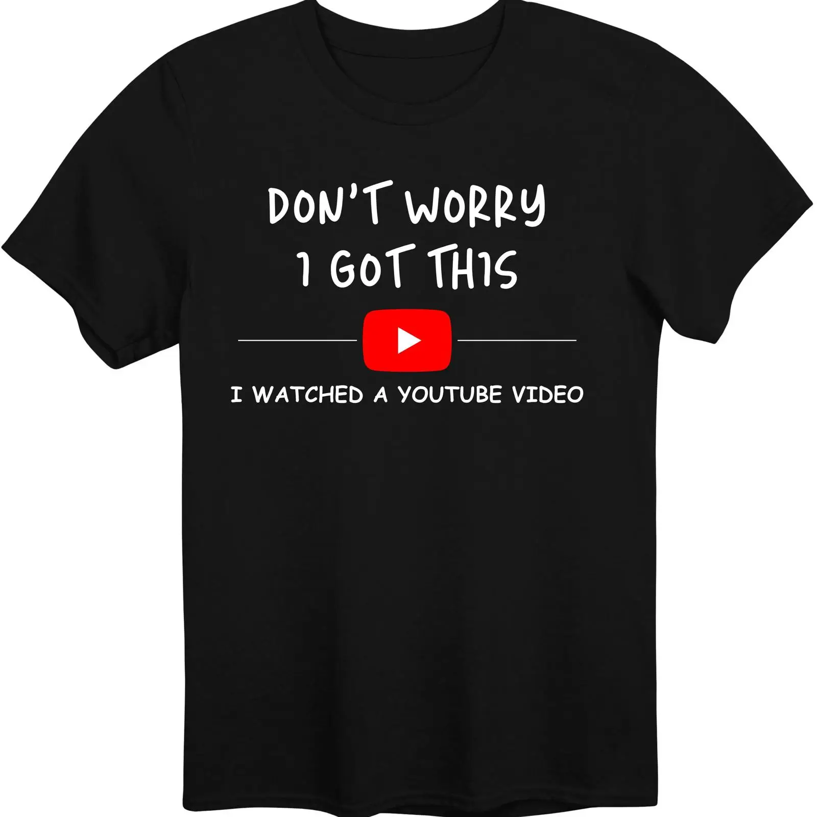YouTube Certified T Shirt Don' - Men'S Fashion Youtube 评论和价格