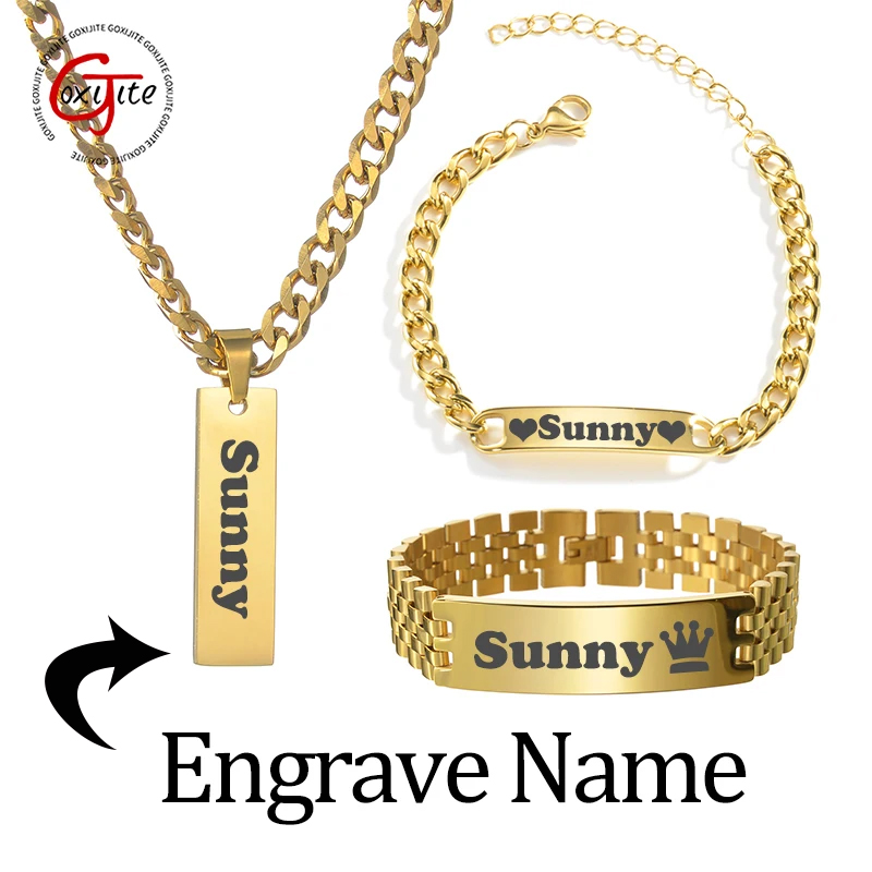 Goxijite Custom Engraved Name  - Men Fashion Rave 评论和价格