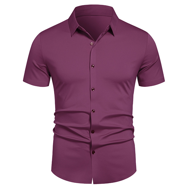 No Ironing Business Shirts Men - Men'S Fashion Formal 评论和价格