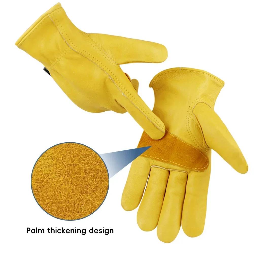 Leather Work Safe Gloves for G - Driving Gloves Leather 评论和价格