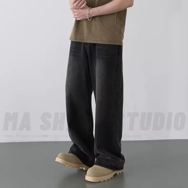 Spring Autumn Men's New Denim  - Men'S Fashion Nova Jeans 评论和价格