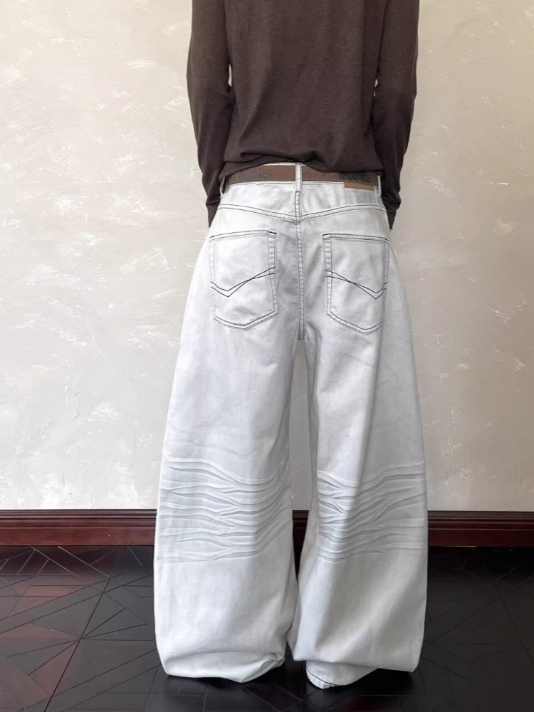 2026 Ropa Y2K New Fashion Wash - Men'S Fashion Nova Jeans 评论和价格