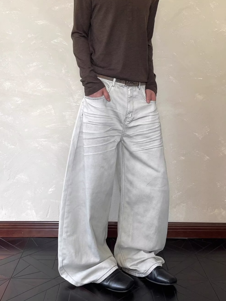 2026 Ropa Y2K New Fashion Wash - Men'S Fashion Nova Jeans 评论和价格