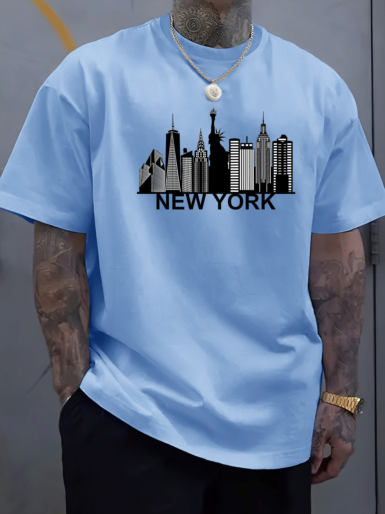 cotton men's New York city pat - Men'S Fashion New York 评论和价格
