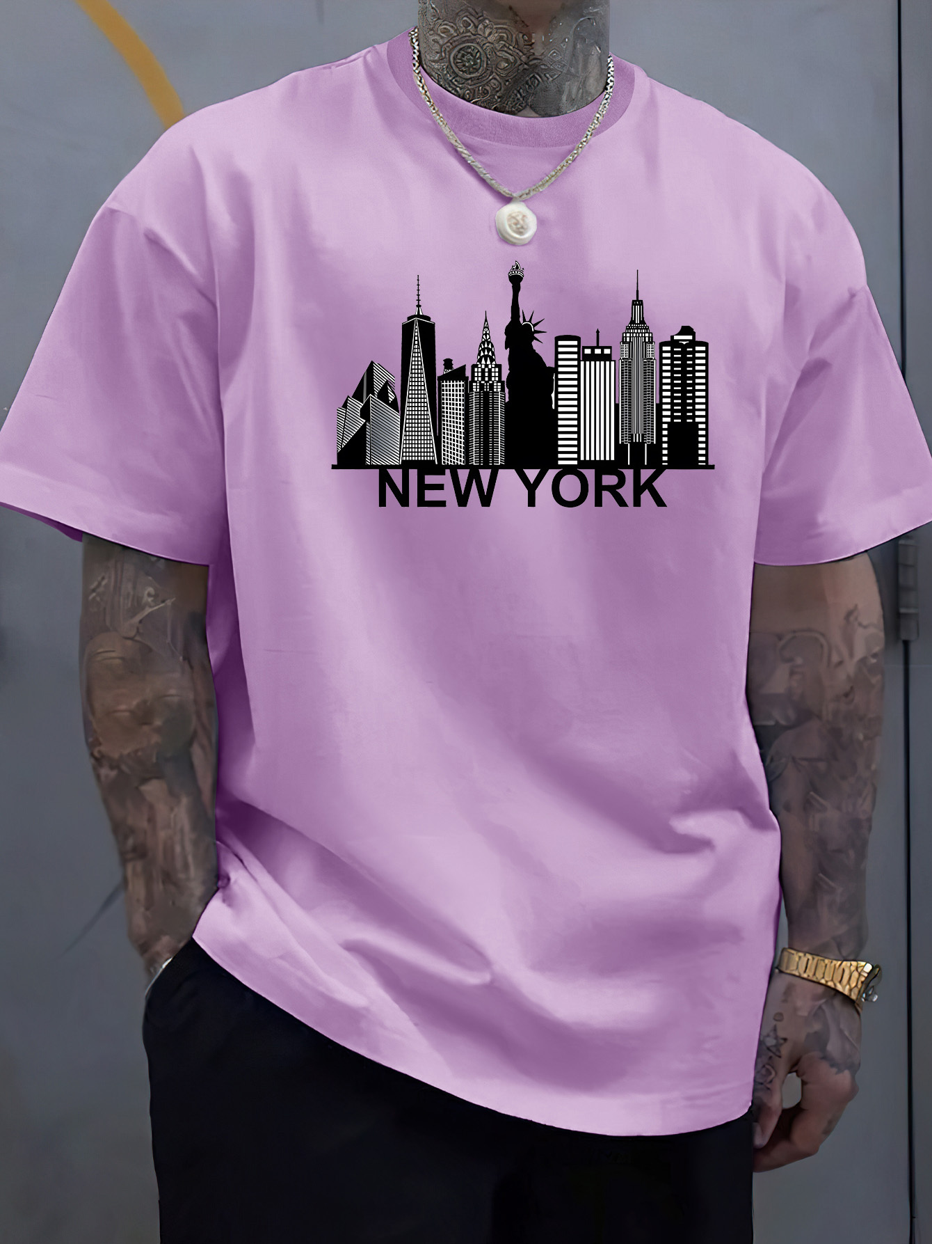 cotton men's New York city pat - Men'S Fashion New York 评论和价格