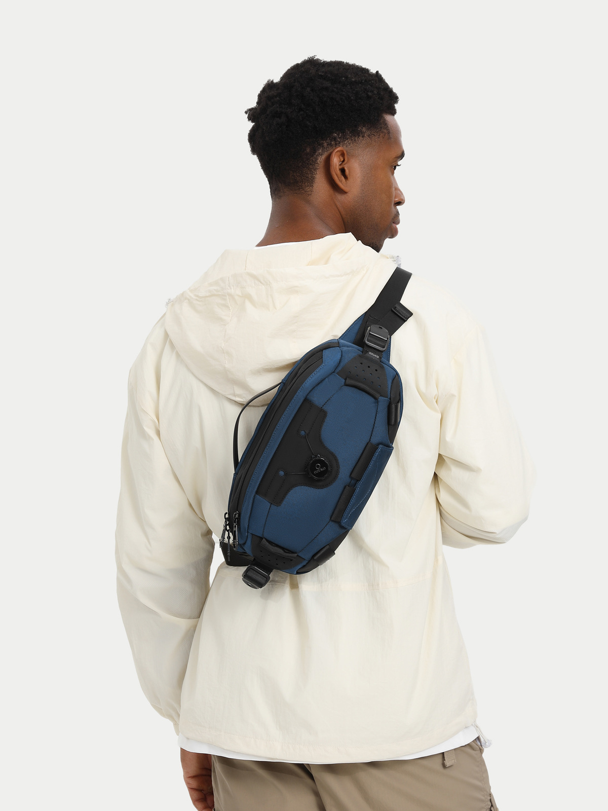 OZUKO Multi-function Chest Bag - Men'S Fashion Bag 评论和价格
