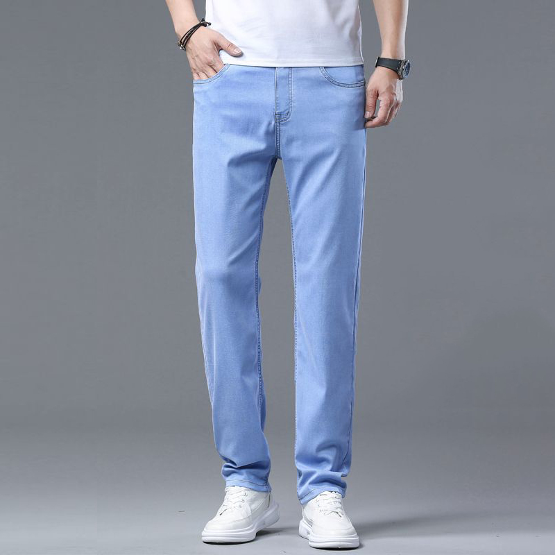 2025 Summer New Men's Light Bl - Men'S Fashion Nova Jeans 评论和价格