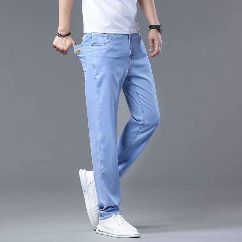 2025 Summer New Men's Light Bl - Men'S Fashion Nova Jeans 评论和价格