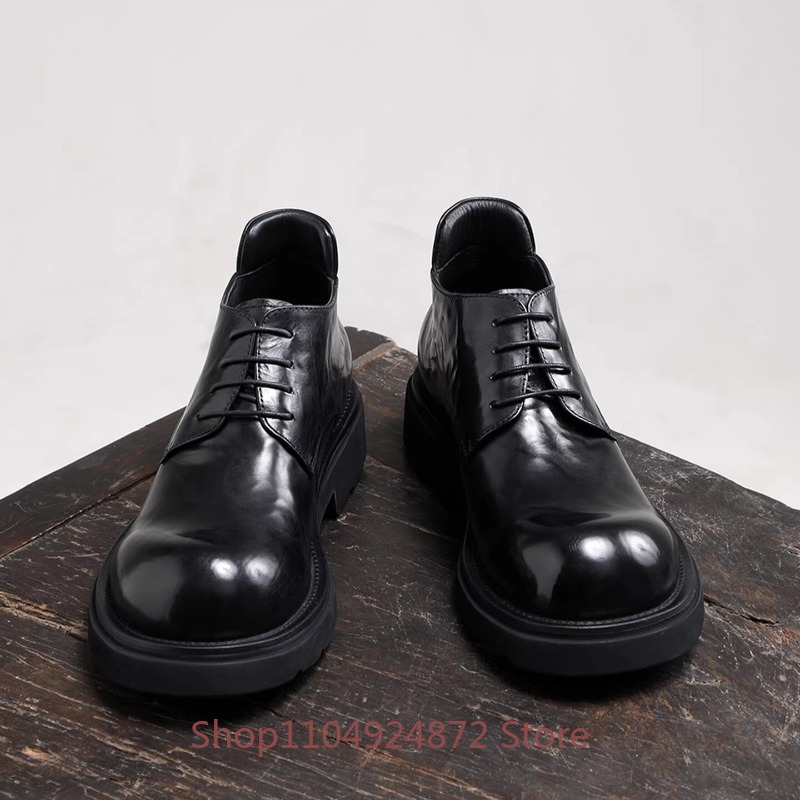 Luxury Fashion Round Toe Derby - Men'S Fashion Formal 评论和价格