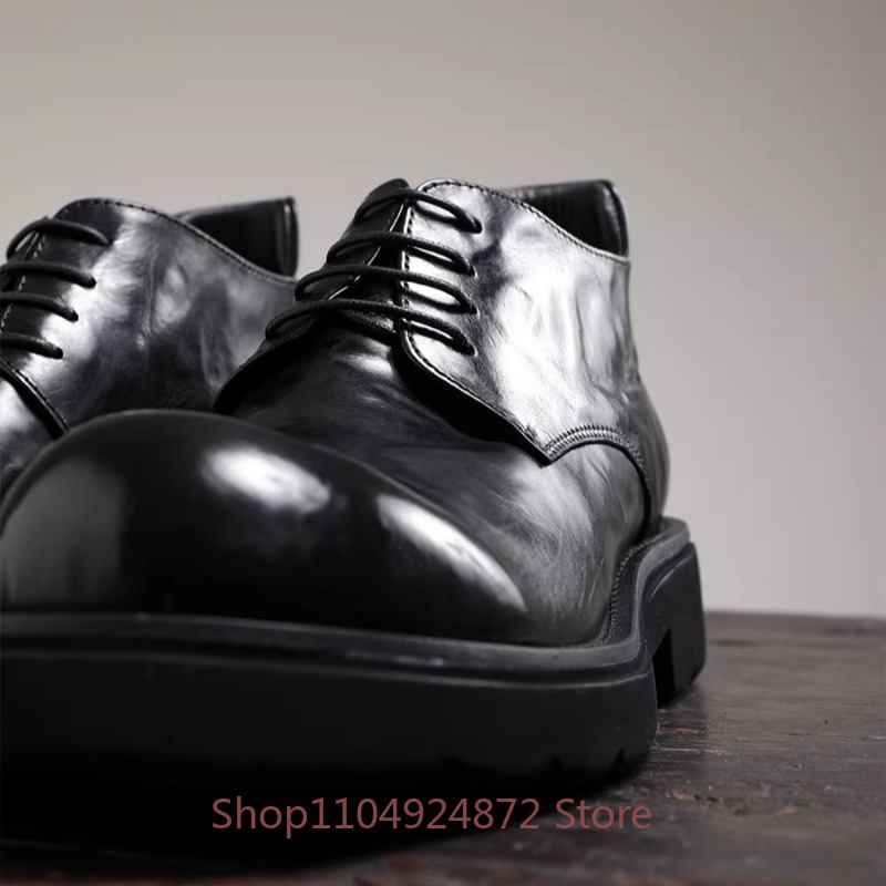 Luxury Fashion Round Toe Derby - Men'S Fashion Formal 评论和价格