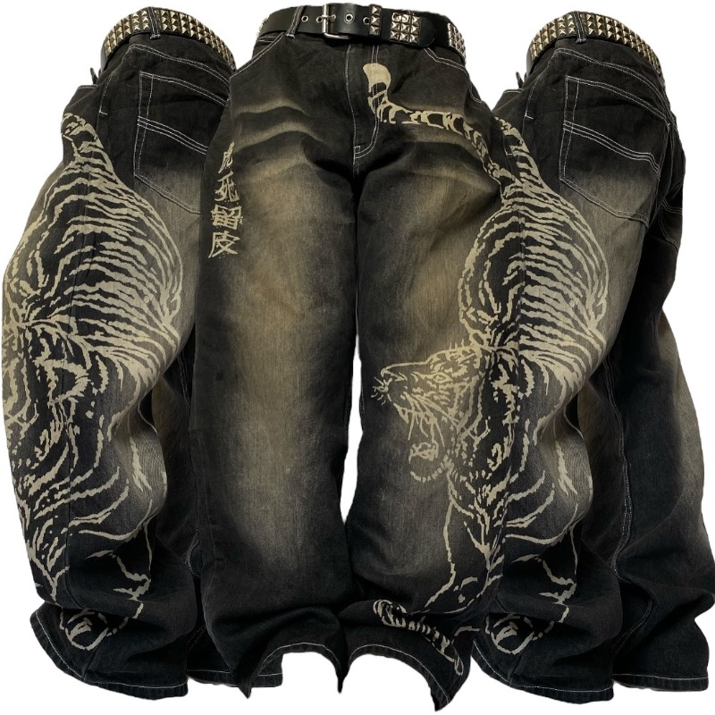2025 Fashion New Oversized Pat - Men'S Fashion Nova Jeans 评论和价格