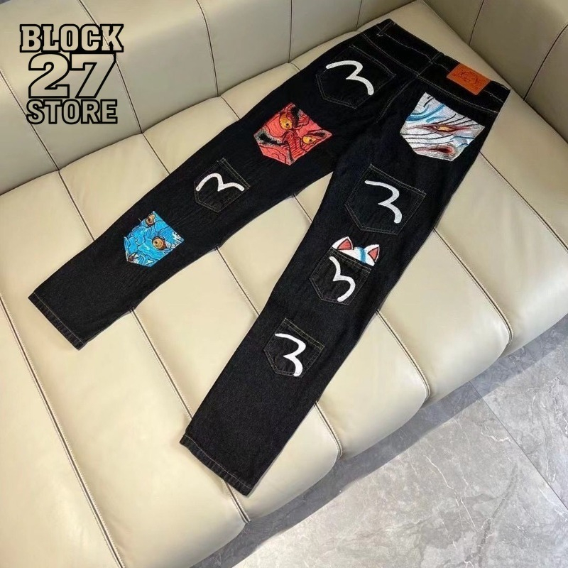 Mens Jeans Harajuku Fortune Go - Men'S Fashion Nova Jeans 评论和价格