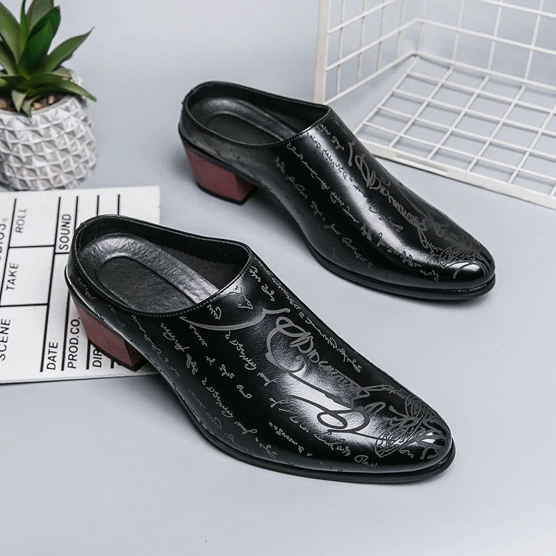 4CM Heels Men Loafers Casual D - Mens Fashion Zapatos 评论和价格