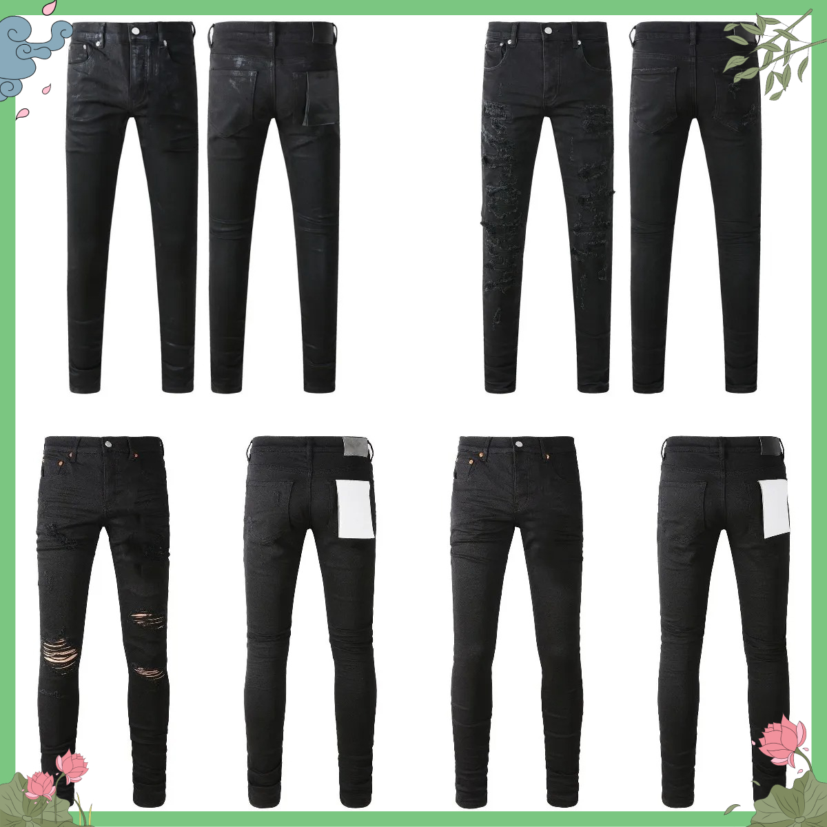New Fashion Jeans Men streetwe - Men'S Fashion Nova Jeans 评论和价格