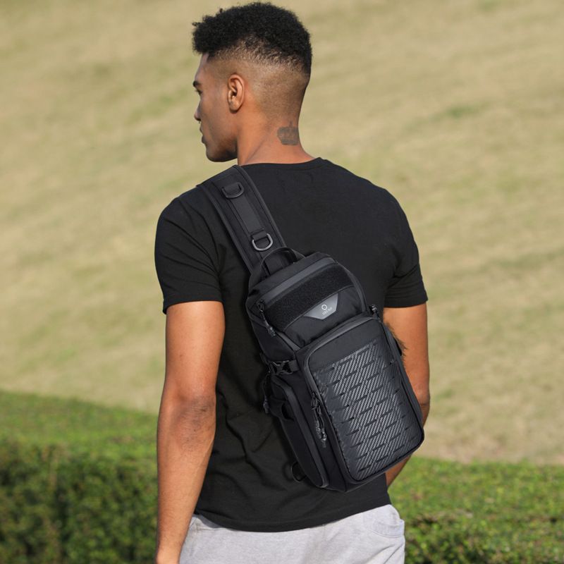 OZUKO Multifunctional Men Slin - Crossbody Bag Men 评论和价格