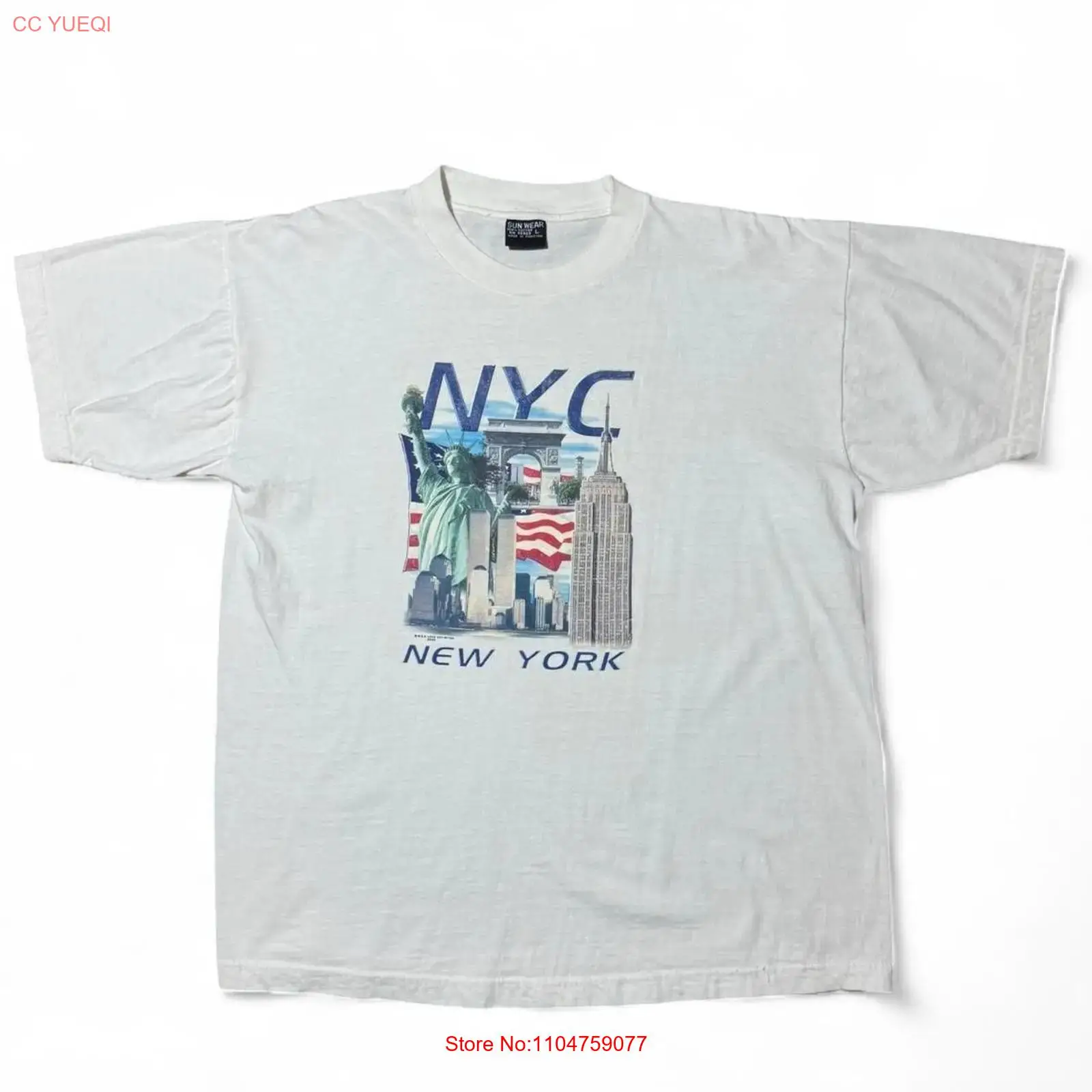 Vintage Y2K New York Souvenir  - Men'S Fashion New York 评论和价格
