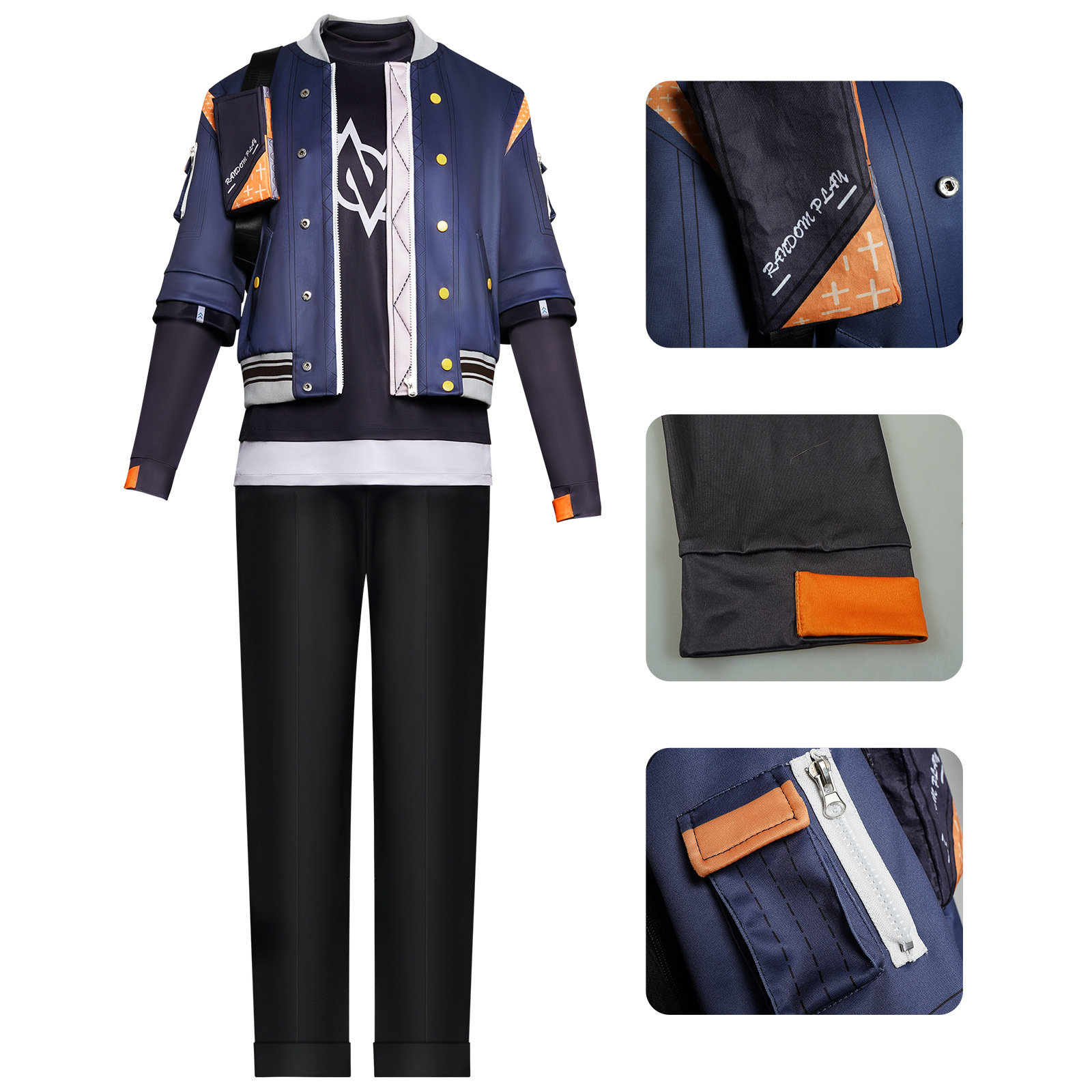 Wise Cosplay Costume Zenless Z - Crossbody Bag Men 评论和价格
