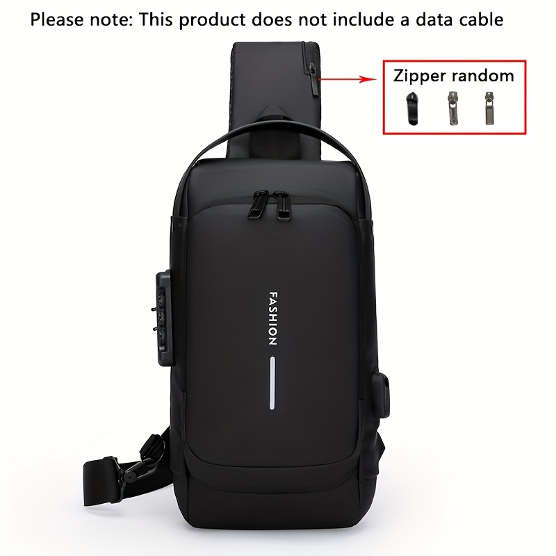 Waterproof Anti-Theft Backpack - Crossbody Bag Men 评论和价格