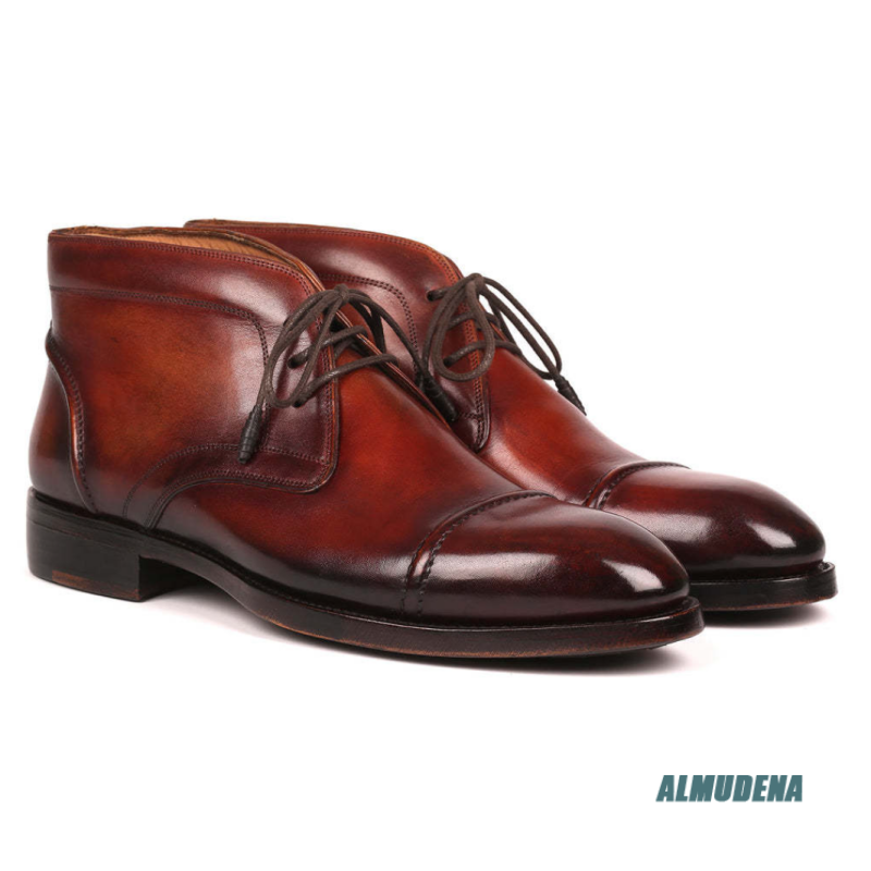 Dark Brown Gradient Polished L - Men'S Fashion Formal 评论和价格