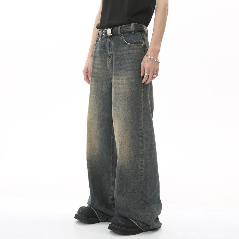 New Men's Baggy Straight Leg W - Men'S Fashion Nova Jeans 评论和价格