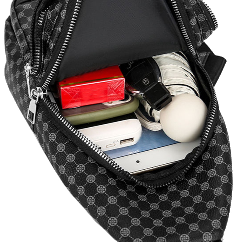 Neutral Style Functional Chest - Men'S Fashion Bag 评论和价格