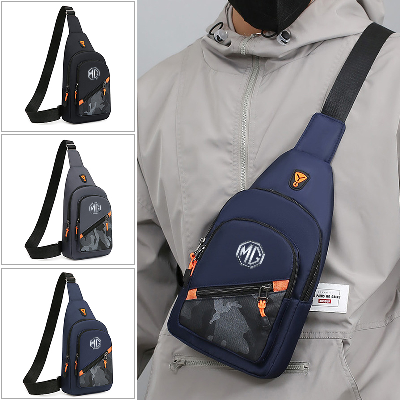 Car Logo Camouflage Men Slante - Crossbody Bag Men 评论和价格